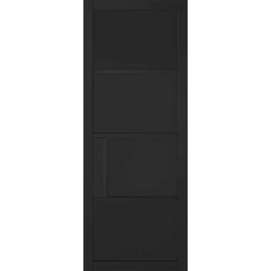 LPD (W) 30 inch Black Chelsea 4P Internal Door