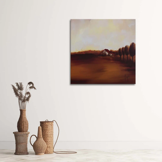 Canvas Print Autumn Landscape Nature