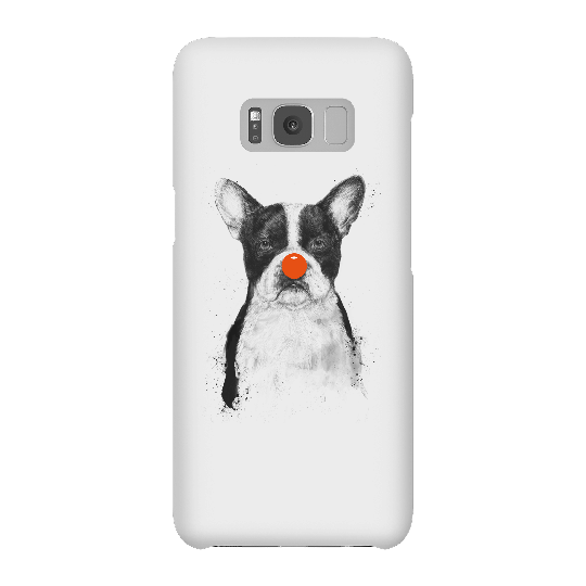 Balazs Solti Red Nosed Bulldog Phone Case for iPhone and Android - Samsung S8 - Snap Case - Matte