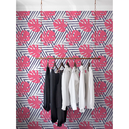 Wallpaper Roll 312X219 w/Print Mural Decoration Kitchen Living/Bedroom-Utensil Leave Triangle Ative