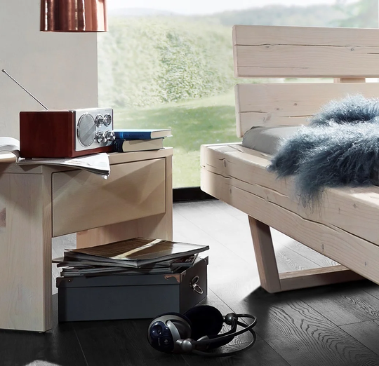 Adalynn 1 Drawer Bedside Table