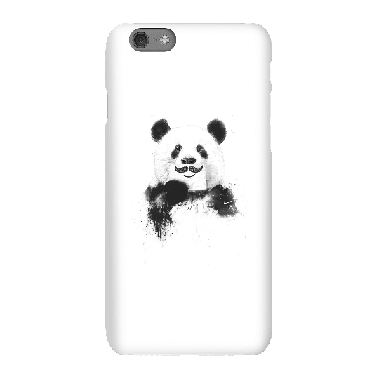 Balazs Solti Moustache And Panda Phone Case for iPhone and Android - iPhone 6S - Snap Case - Matte