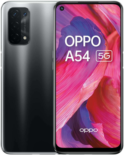 SIM Free OPPO A54 5G 64GB Mobile Phone - Black