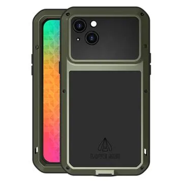 Love Mei Powerful iPhone 14 Plus Hybrid Case - Green