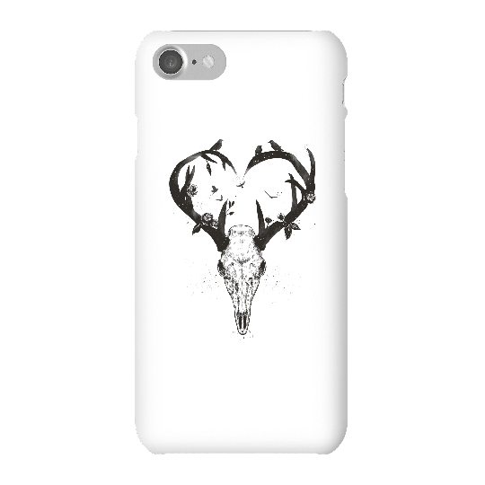 Balazs Solti Antlers Phone Case for iPhone and Android - iPhone 7 - Snap Case - Gloss