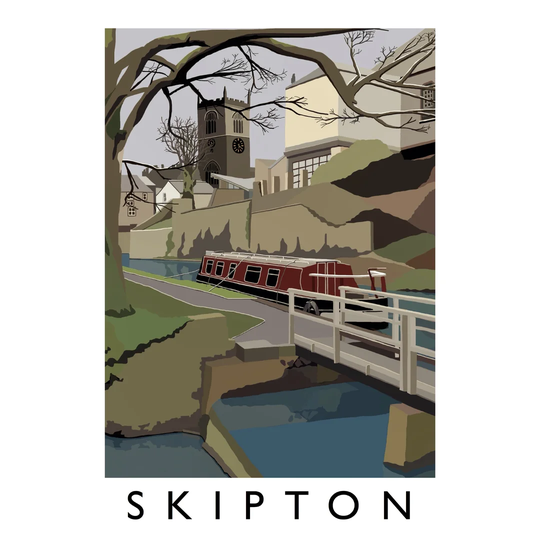 Skipton 3 by Richard O'Neil - Graphic Art Print on Paper