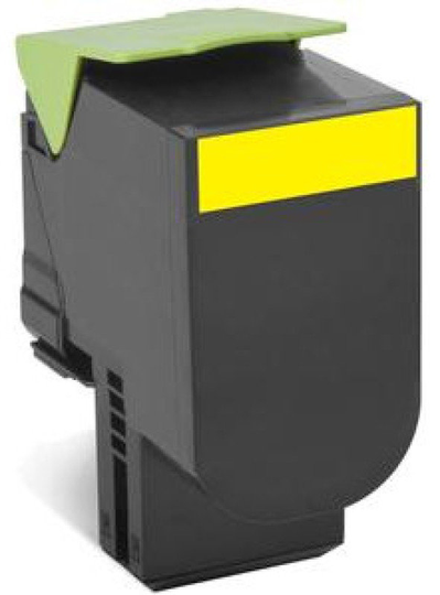 Lexmark 802SY Yellow Toner Cartridge
