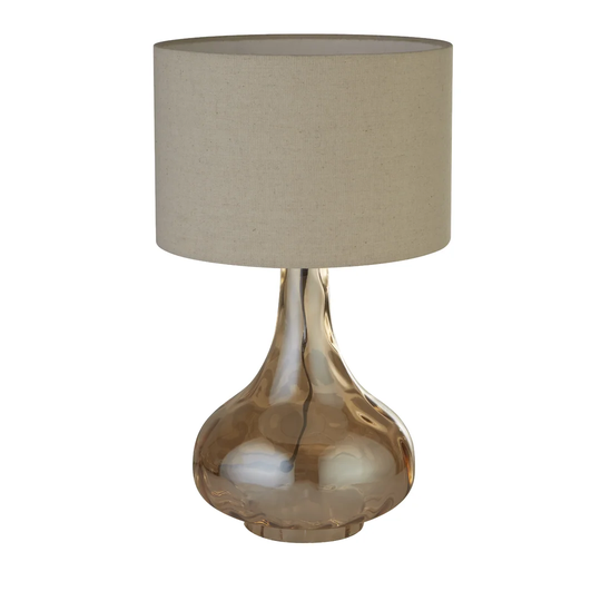 Warman 42Cm Yellow/Cream Table Lamp