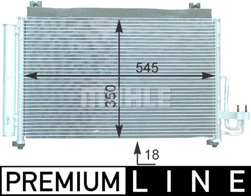 Condenser Air Conditioning 8FC351302-691 by BEHR