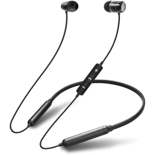 Wireless Bluetooth Earphones,SoundMAGIC Magnetic In-Ear Earbudswith microphone Noise Canceling, 20 Hour Battery Life, Sport Headphones for Jogging,