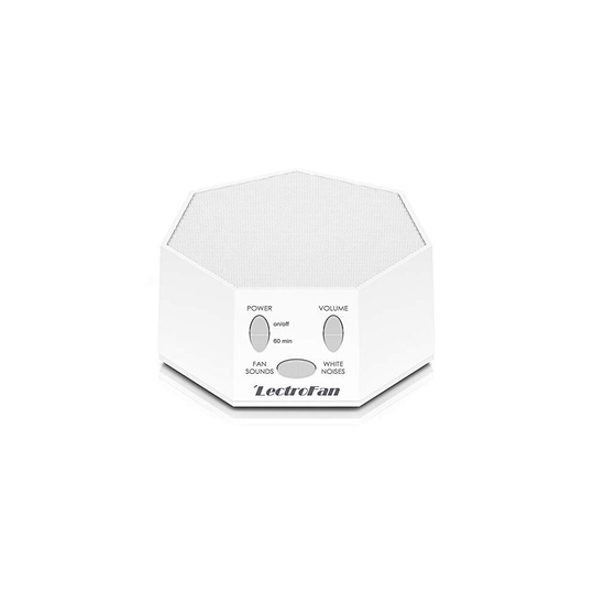 LectroFan High Fidelity White Noise Machine with 20 Unique Non-Looping Fan and White Noise Sounds and Sleep Timer Global Power Edition