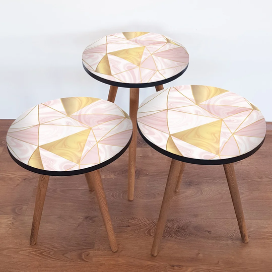 Albanese 3 Piece Nest of Tables