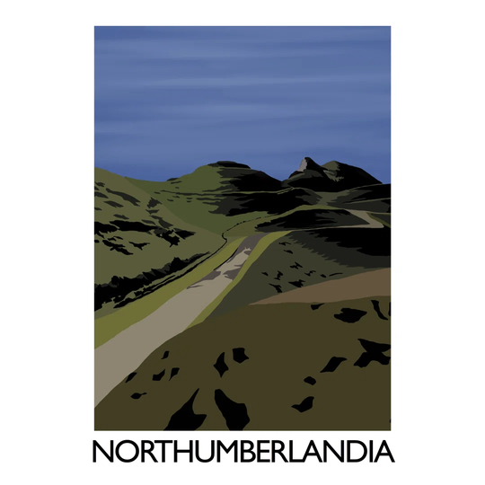 Northumberlandia 2 by Richard O'Neil - Graphic Art Print on Paper