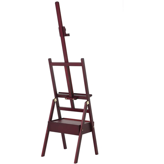 Walnut Stain Studio Adjustable Easel