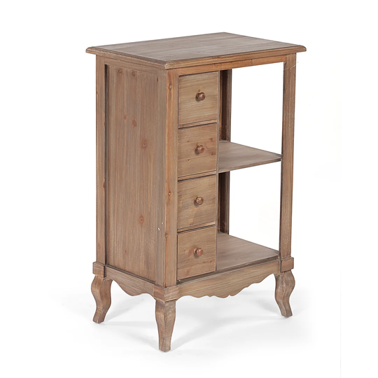 Moffett 4 Drawer Bedside Table