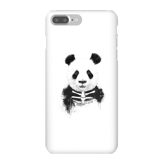 Balazs Solti Skull Panda Phone Case for iPhone and Android - iPhone 7 Plus - Snap Case - Matte