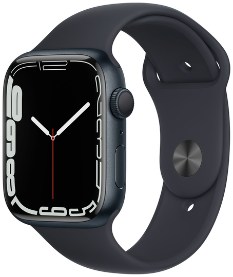 Apple Watch Series 7 Cellular 45mm - Midnight/Sport Band