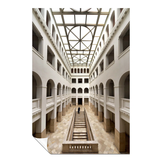 Panther Print Fine Art Prints Architectural Building Arches Artistic Unframed Poster, Pictures For Home Walls, Bedroom, Living Room & Bathroom Décor