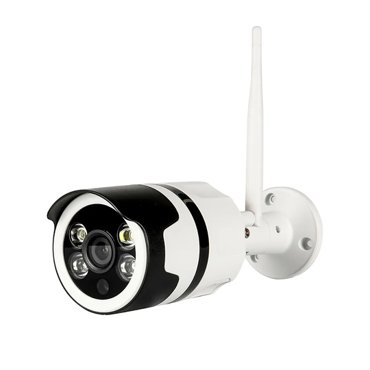 ENER-J Smart Wifi Outdoor Bullet Ip Camera 1080P Hd White