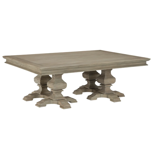 Gardette Solid Wood Trestle Coffee Table