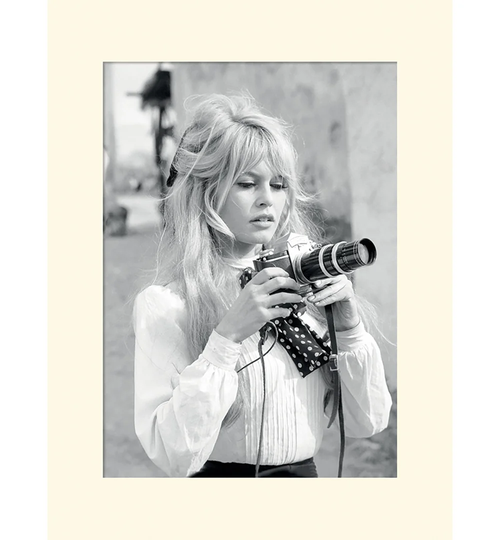 'Brigitte Bardot - Camera' Photograph