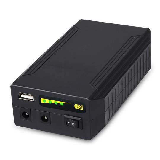 TalentCell Rechargeable 72W 100WH 12V/8300mAh 9V/11000mAh 5V/20000mAh DC Output Lithium ion Battery Pack for LED Strip, CCTV Camera and More,...