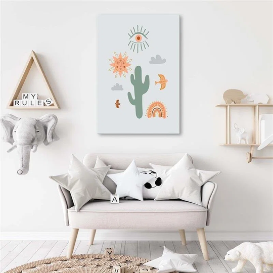 Canvas Print Cactus Plant