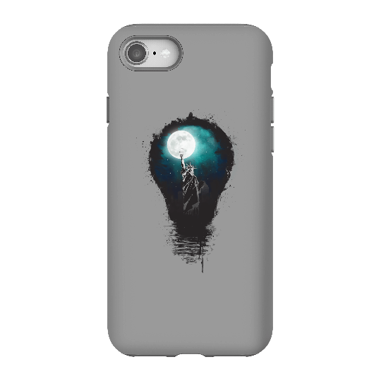 Balazs Solti NYC Moon Phone Case for iPhone and Android - iPhone 8 - Tough Case - Gloss