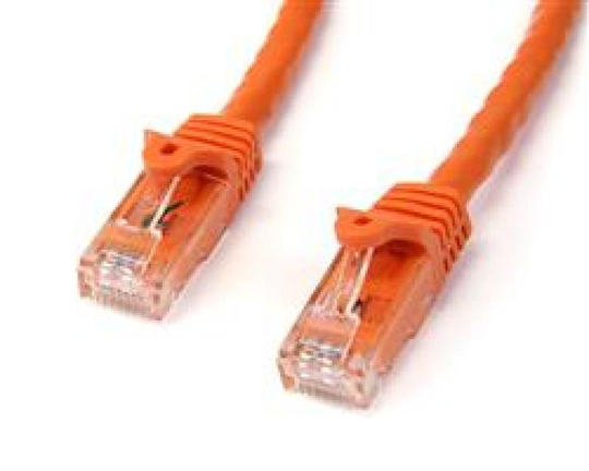 StarTech Cat5e Patch Cable With Snagless RJ45 Connectors 1M Orange