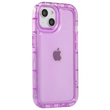 Gradient Color iPhone 14 Plus TPU Case - Purple