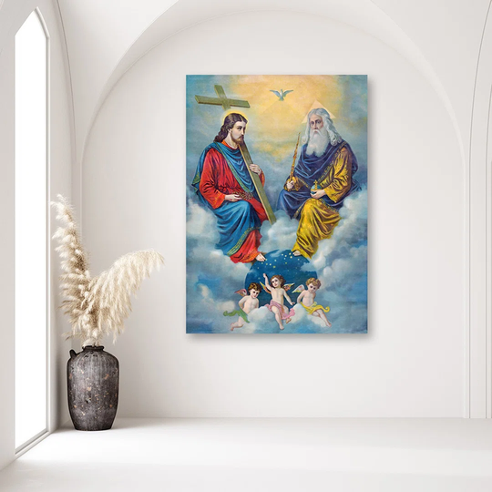 Canvas Print Holy Trinity REPRODUCTION