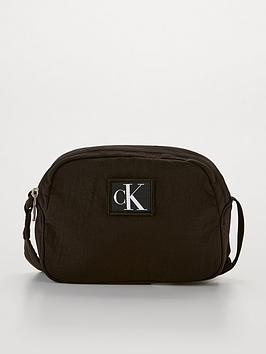Calvin Klein Jeans City Nylon Camera Bag - Black, Black, Women