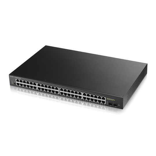 Zyxel GS1900-48 - 48 Port Gigabit Smart Managed Rackmount Switch
