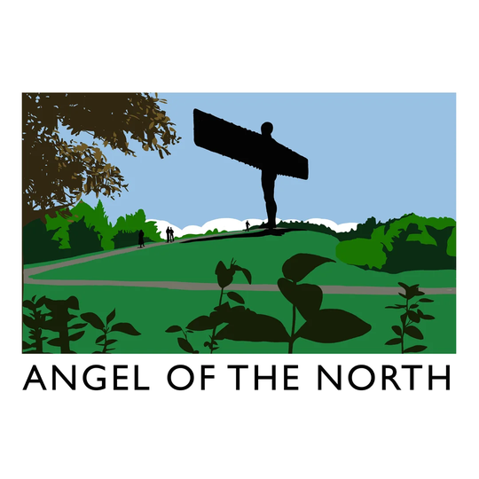 Angel of the North 2 by Richard O'Neil - Graphic Art Print on Paper
