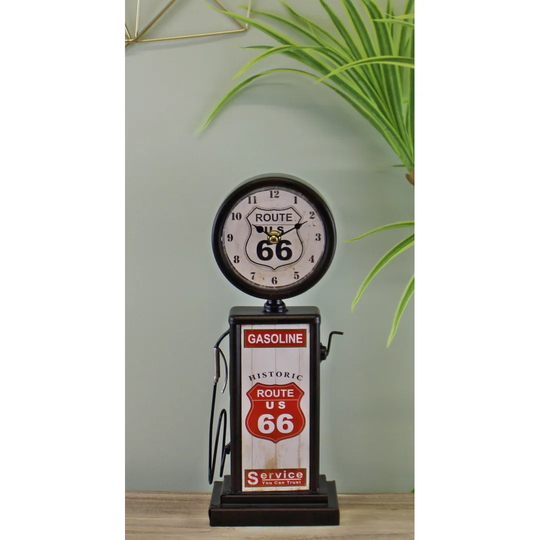 Retro (EU Only) Analog Metal Mechanical Tabletop Clock