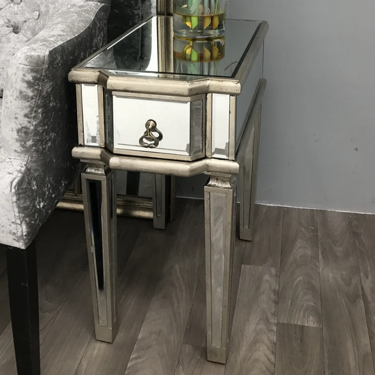 Cutts Side Table with Storage