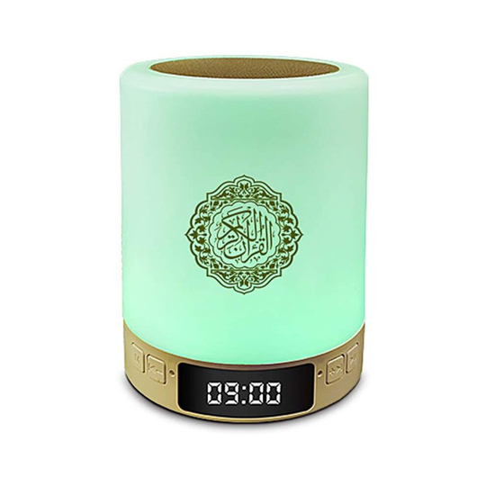 Bluetooth Quran Speaker LED Night Light APP Control AZAN Clock Loudspeaker
