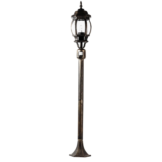Pierce 1-Light 120Cm H Hardwired Lamp Post