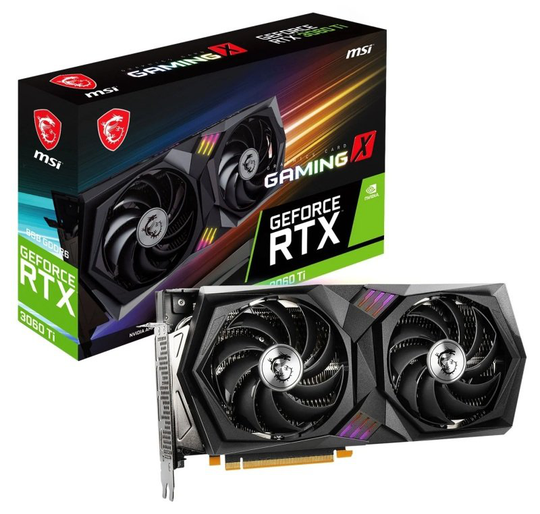 MSI GeForce RTX 3060 Ti GAMING X 8GB LHR Graphics Card