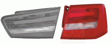 Combination Tail Light 0342932 Van Wezel 0342932