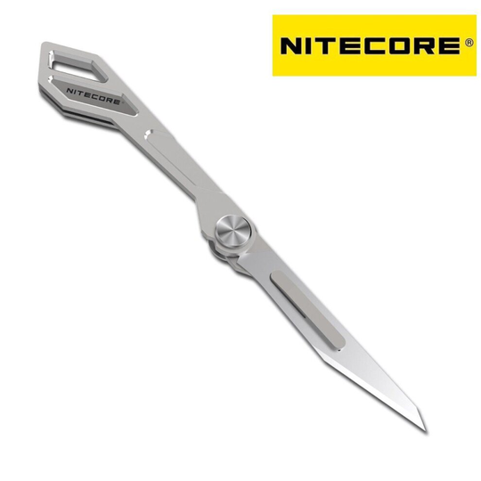Nitecore NTK05 Ultra-Tiny Titanium Keychain Knife Foldable Blade