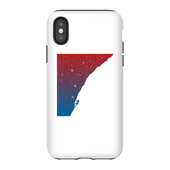 Balazs Solti Starry Climb Phone Case for iPhone and Android - iPhone X - Tough Case - Matte