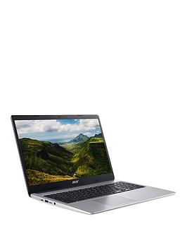 Acer Chromebook 315 Cb315-3H - 15.6In Fhd Ips, Intel Celeron, 4Gb Ram, 64Gb Storage, Optional Microsoft 365 Family (15 Months) - Silver - Laptop Only