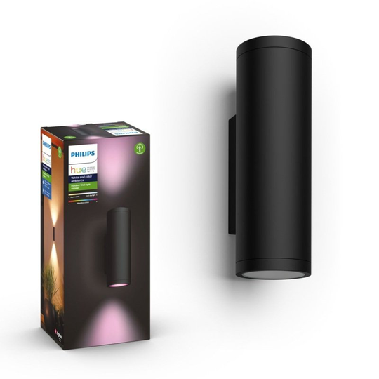 Philips Hue Appear Multicolour Led Smart Outdoor Wall Light - Works with Alexa and Google Assistant*