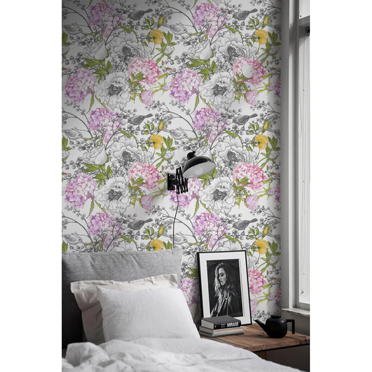 Walllpaper Roll 416X254cm Wallpaper Material With Print Kitchen Livingroom Bedroom Mural Decoration - Birds