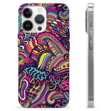 iPhone 13 Pro TPU Case - Abstract Flowers