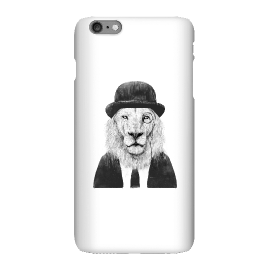 Balazs Solti Monocle Lion Phone Case for iPhone and Android - iPhone 6 Plus - Snap Case - Matte