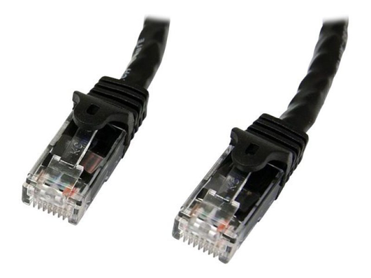 7m Black Gigabit Snagless RJ45 UTP Cat6 Patch Cable - 7 m Patch Cord