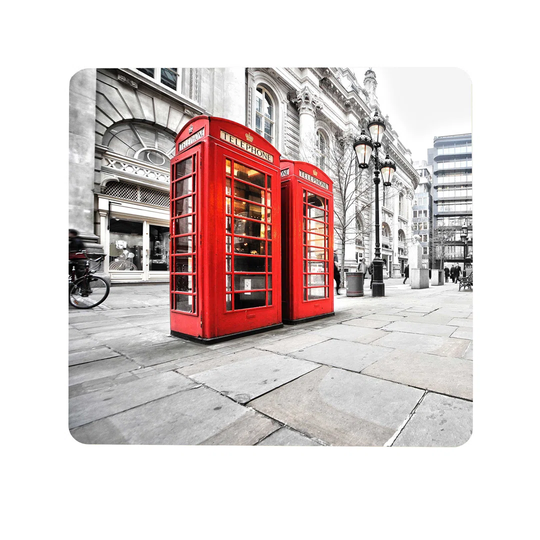 London Telephone Booth Magnetic Wall Mounted Magnetic Board