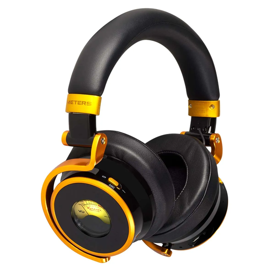 Meters M-OV-1-B Connect Editions Black/Gold Bluetooth Headphones